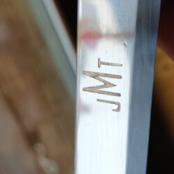 Custom laser etching